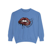 Comfort Colors Lips and Bats Neurospicy Sweatshirt