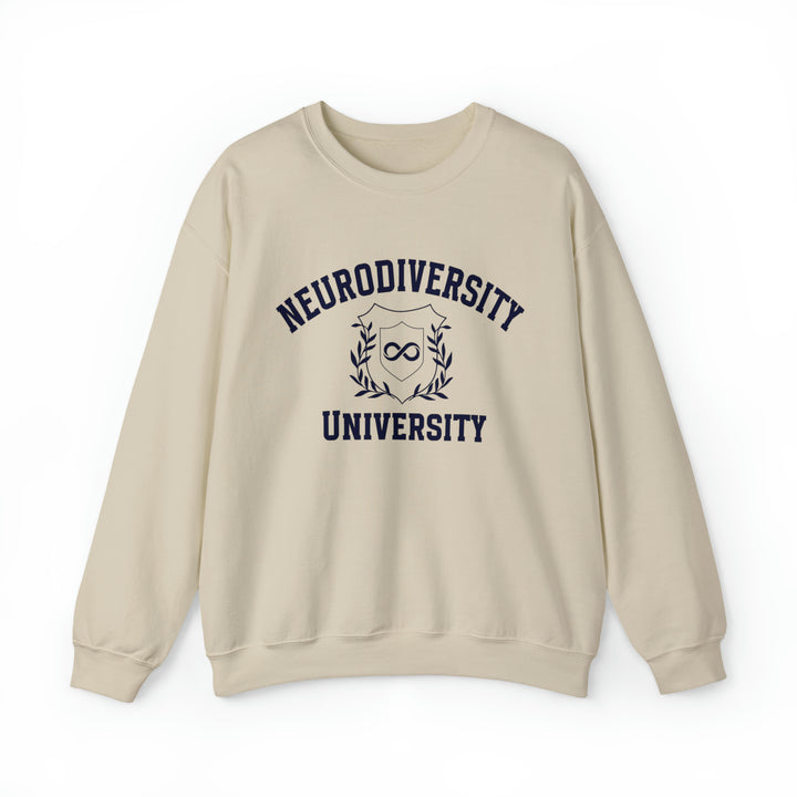 Adult Neurodiversity University Infinity Symbol Sweatshirt