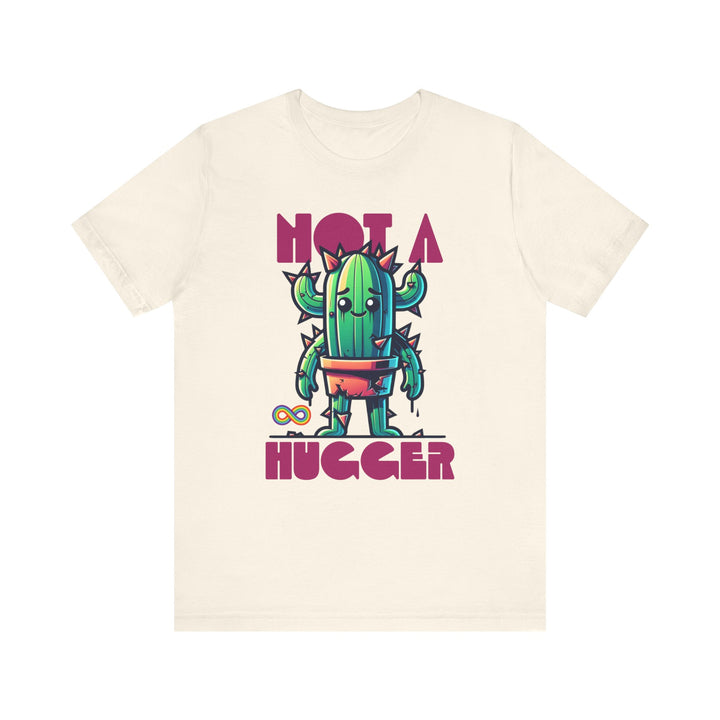 Adult Not a Hugger Cactus Tee