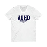 ADHD University Butterfly Symbol V-Neck Tee