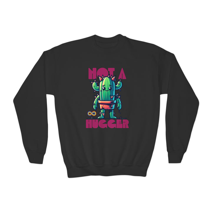 Kids Not a Hugger Cactus Sweatshirt