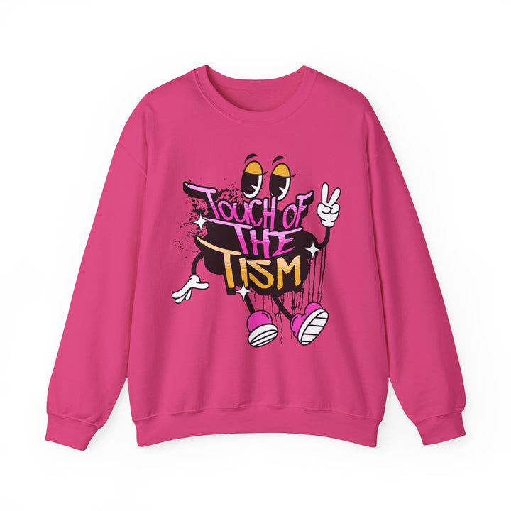 Adult Touch of the Tism Graffiti  Sweatshirt