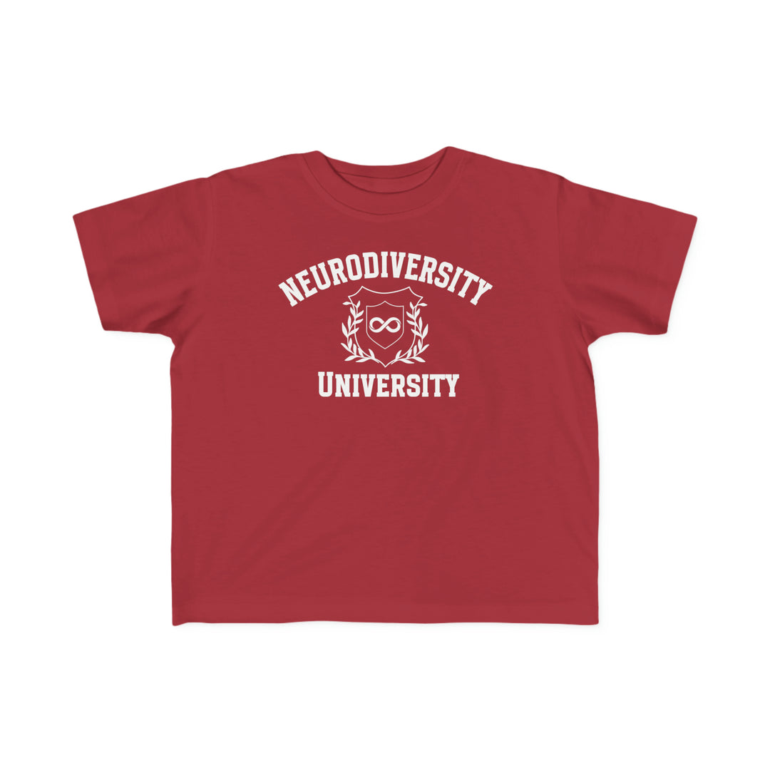 Toddler Neurodiversity University Infinity Symbol Tee