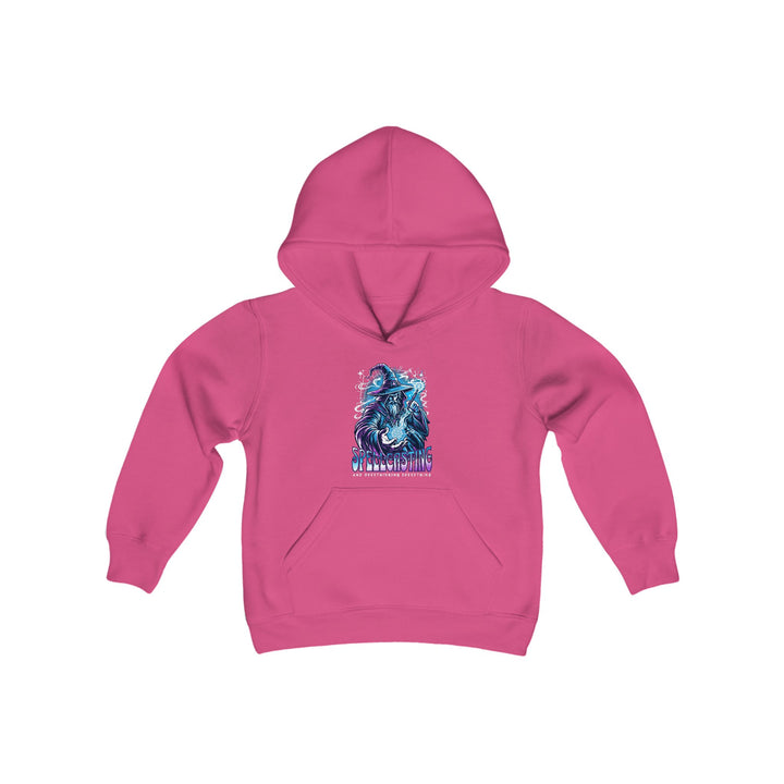 Kids Spellcasting and Overthinking Everything Hoodie Sweatshirt