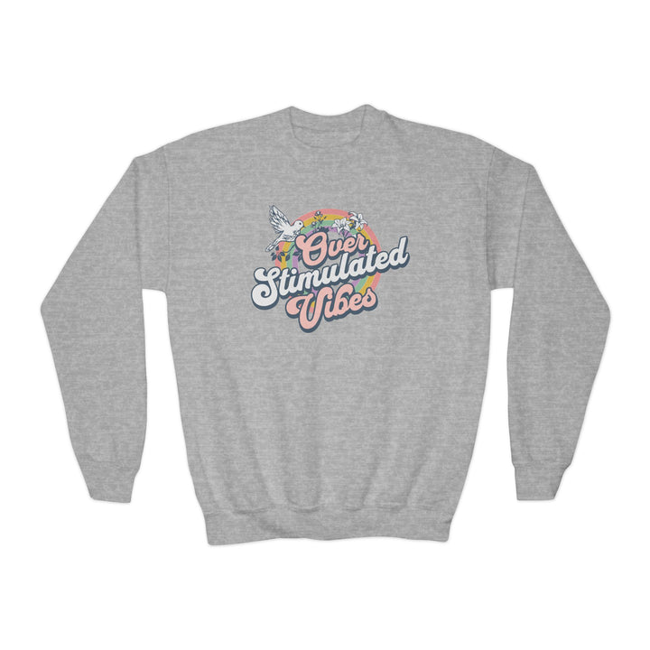 Kids Over Stimulated Vibes Sweatshirt