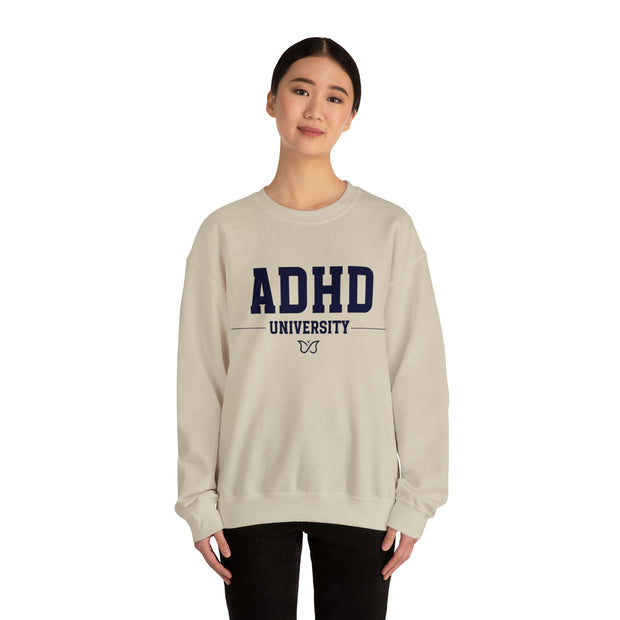 ADHD University Butterfly Symbol Sweatshirt