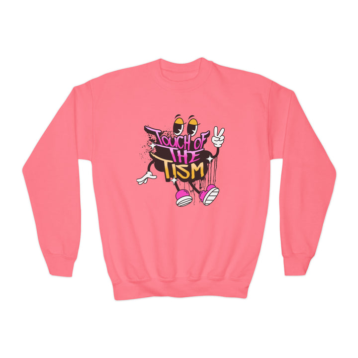 Kids Touch of the Tism Graffiti Sweatshirt