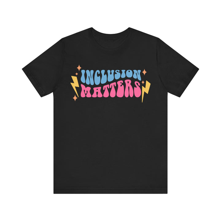 Adult Inclusion Matters Lightning Tee