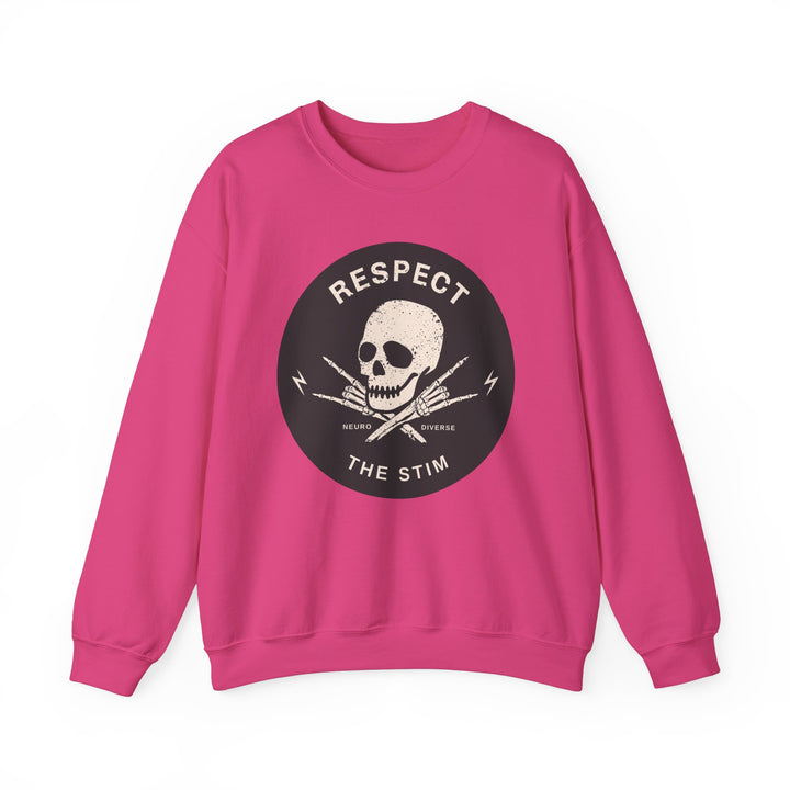 Adult Respect the Stim Skull Sweatshirt