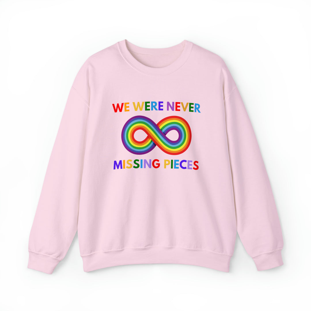 Adult Infinity Never Missing Pieces Sweatshirt