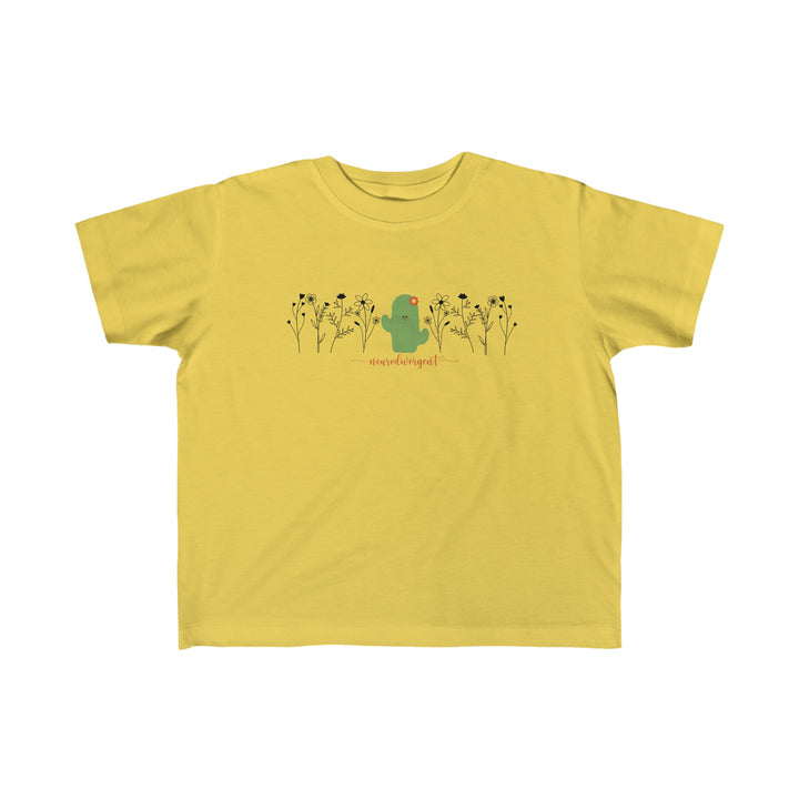 Toddler's Neurodivergent Cactus Cutie Tee