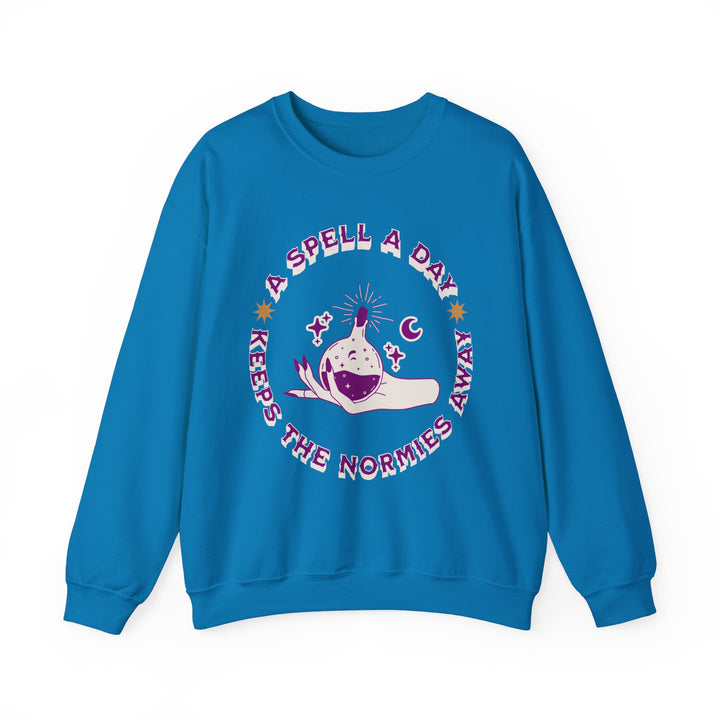 Adult A Spell A Day Keeps The Normies Away Sweatshirt