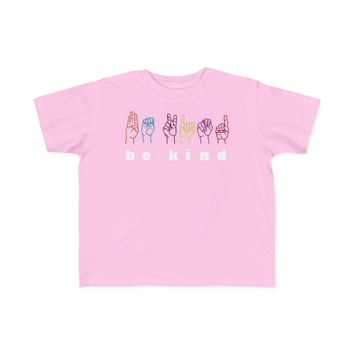 Toddler's  Be Kind ASL Tee