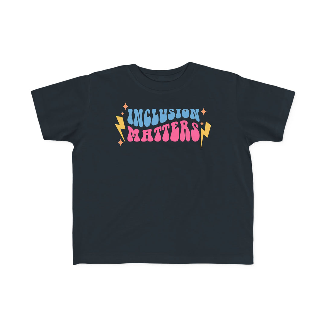 Toddler's  Inclusion Matters Lightning Tee