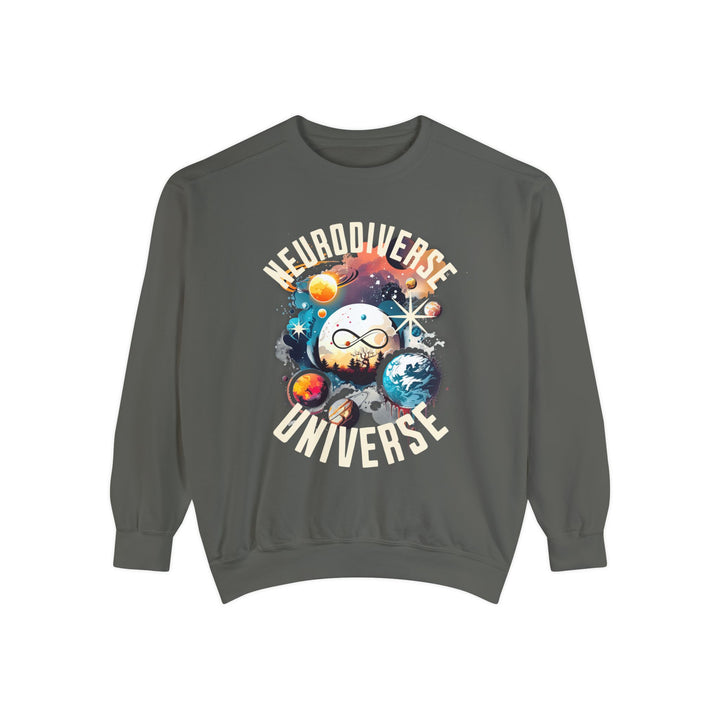 Adult Neurodiverse Universe Comfort Colors Sweatshirt