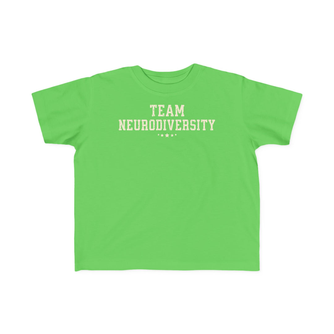 Toddler's Team Neurodiversity Distressed Tee