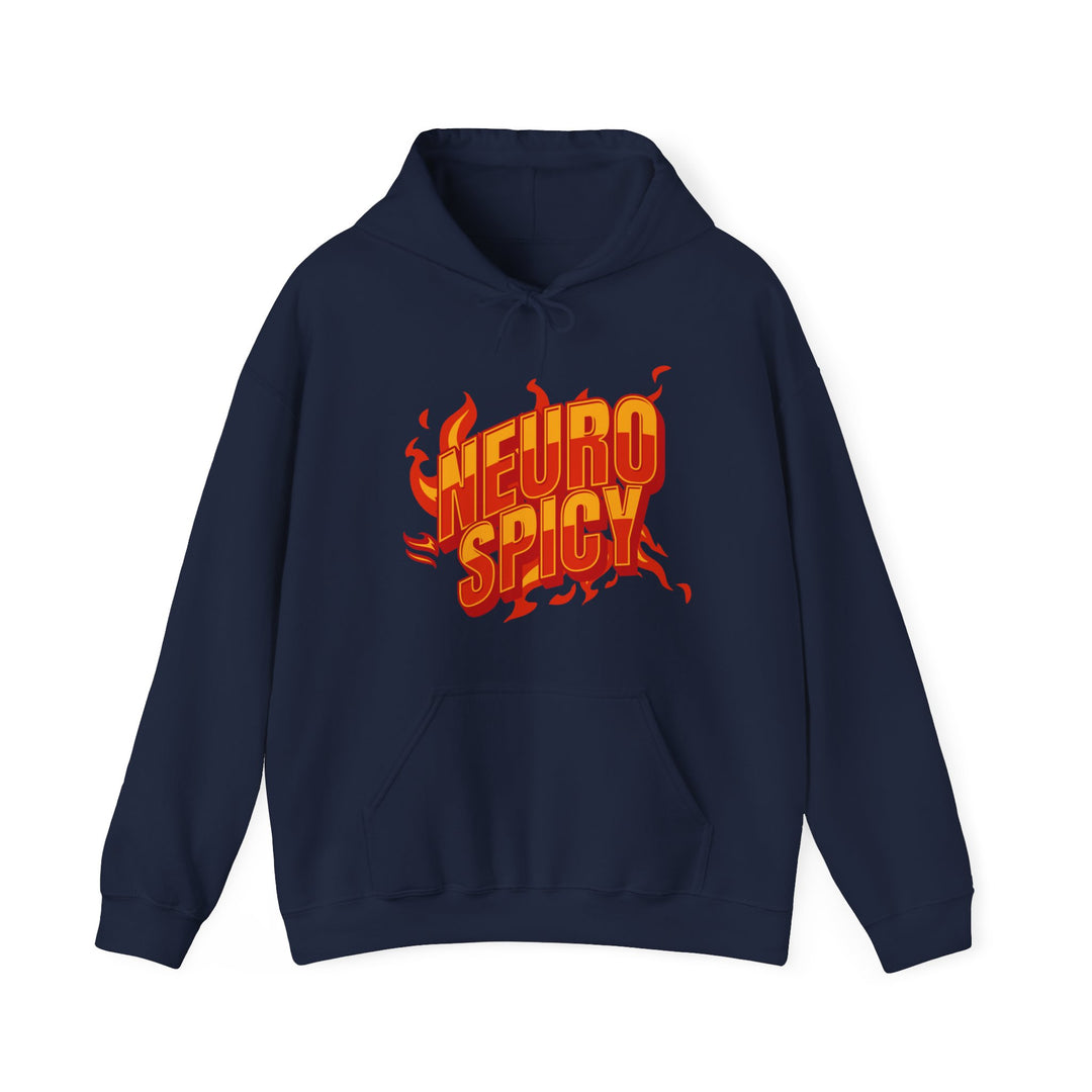 NeuroSpicy Flames Adult Hoodie