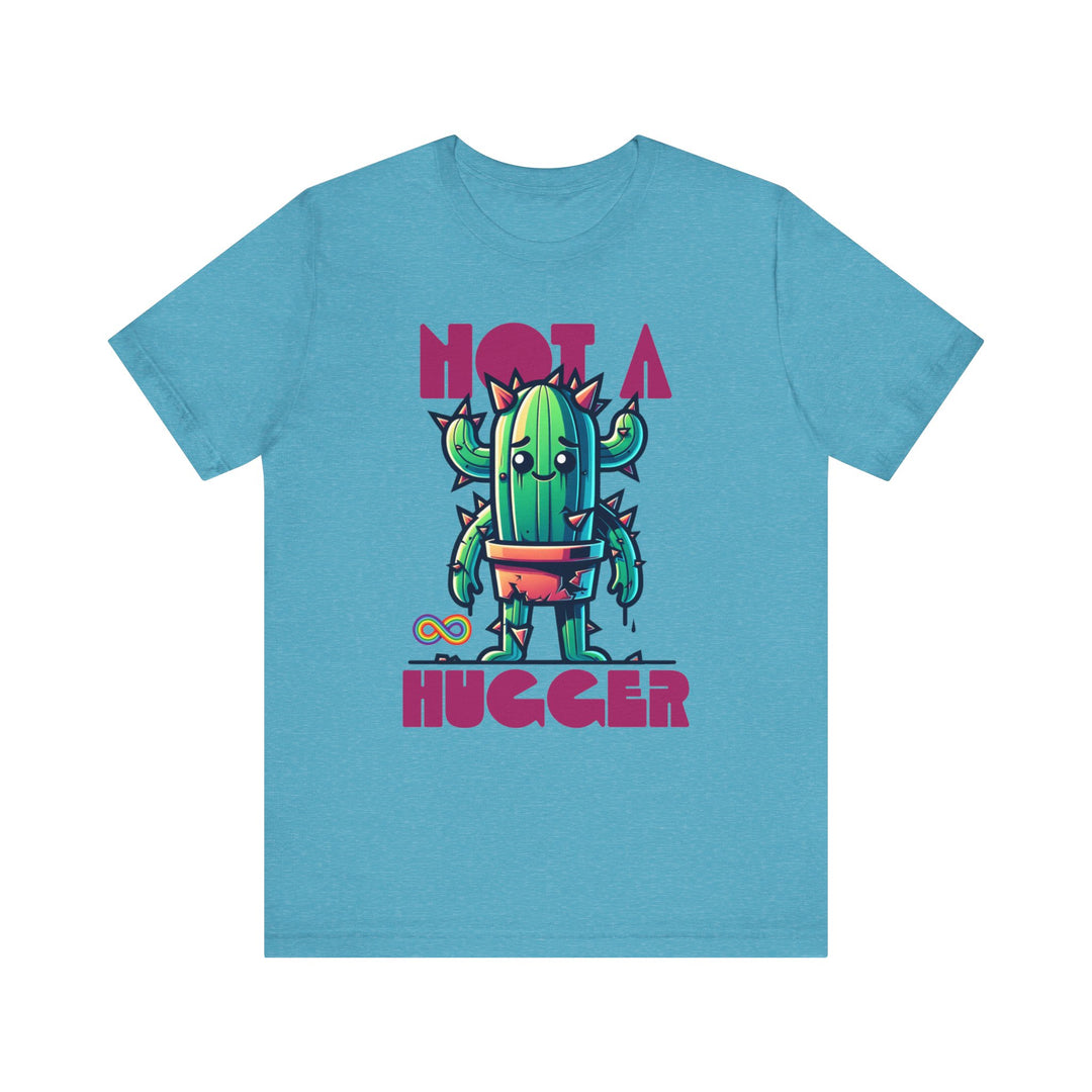 Adult Not a Hugger Cactus Tee