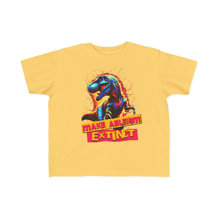 Toddler's  Make Ableism Extinct Tee