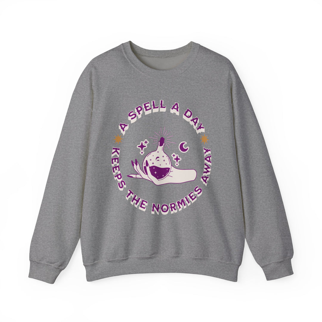 Adult A Spell A Day Keeps The Normies Away Sweatshirt