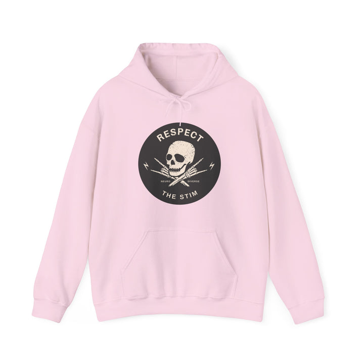 Adult Respect the Stim Skull Hoodie