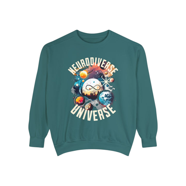 Adult Neurodiverse Universe Comfort Colors Sweatshirt