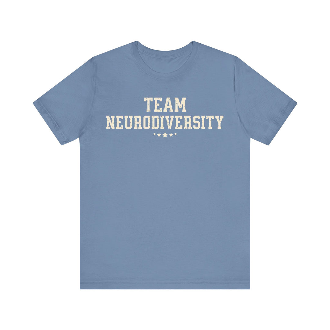 Adult Team Neurodiversity Distressed Tee