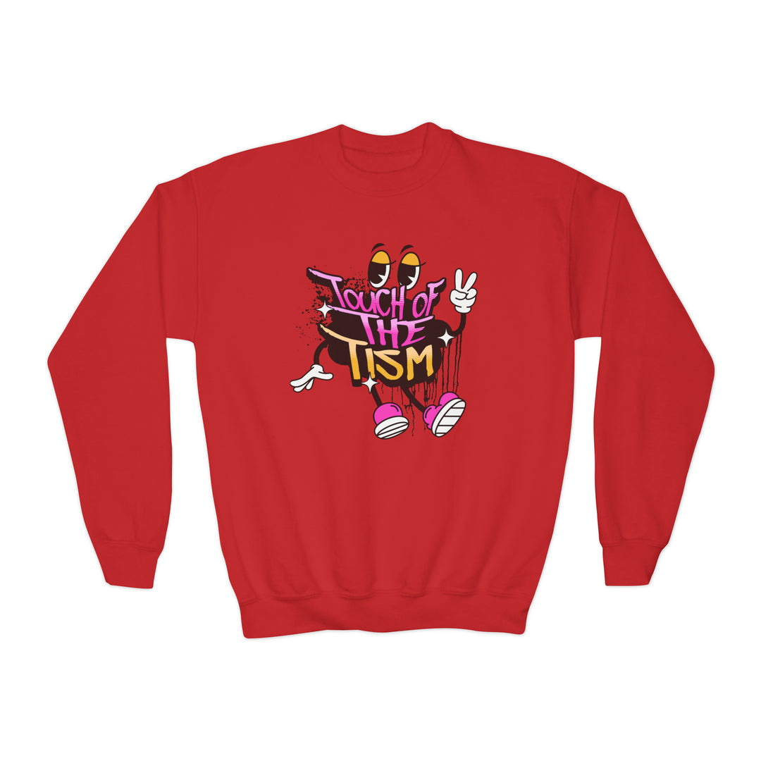 Kids Touch of the Tism Graffiti Sweatshirt