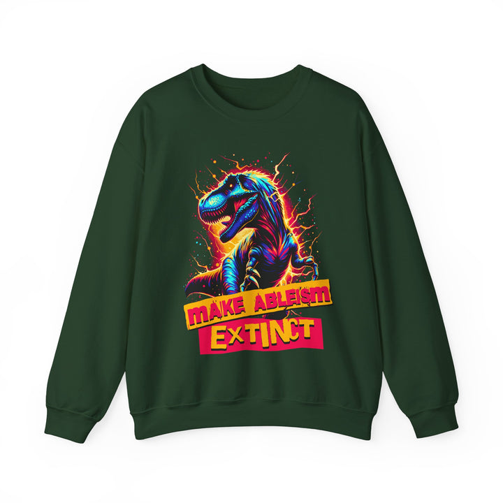 Adult Make Ableism Extinct Sweatshirt