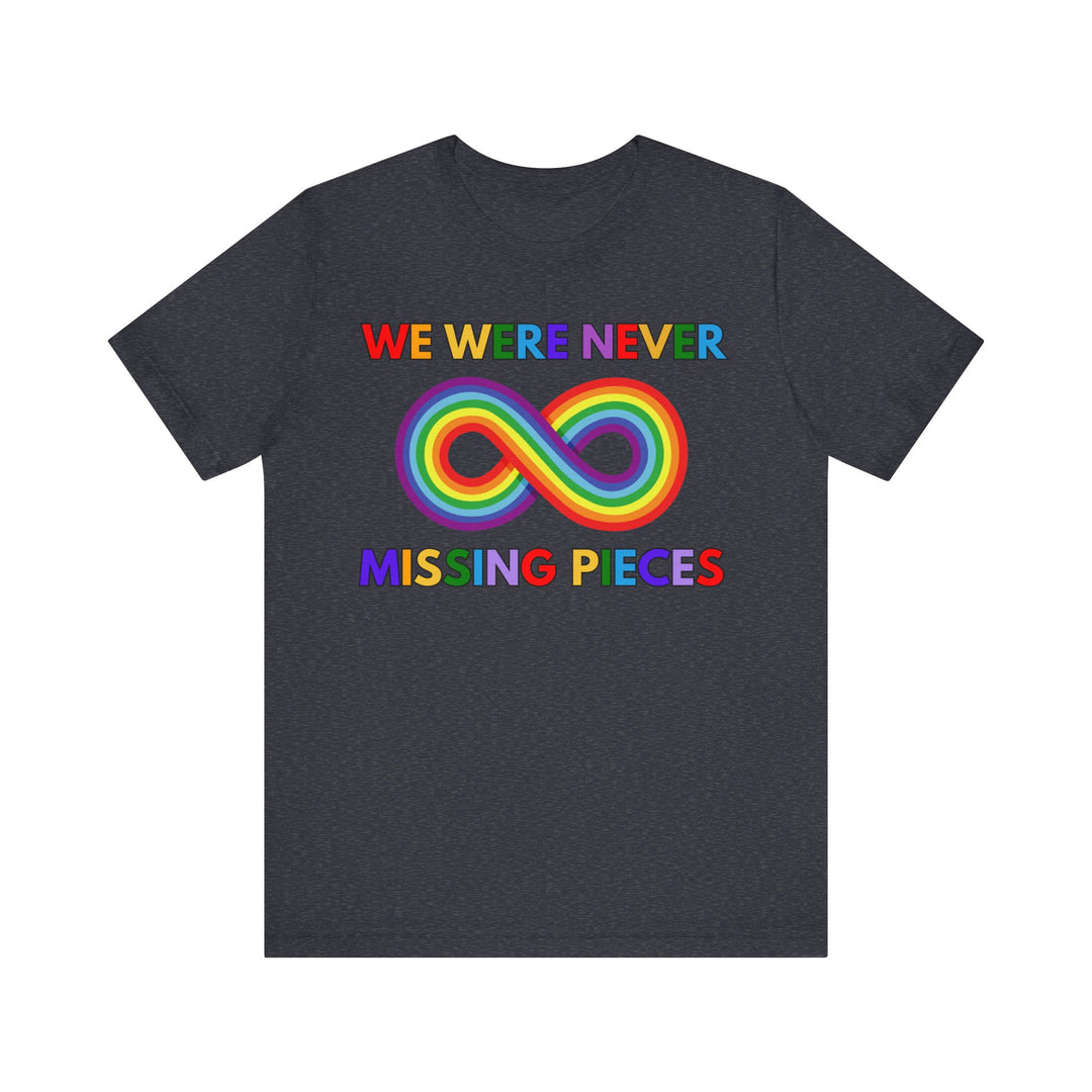 Adult Infinity Never Missing Pieces Tee