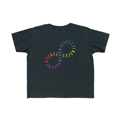 Toddler's Embrace and Celebrate Neurodiversity Tee