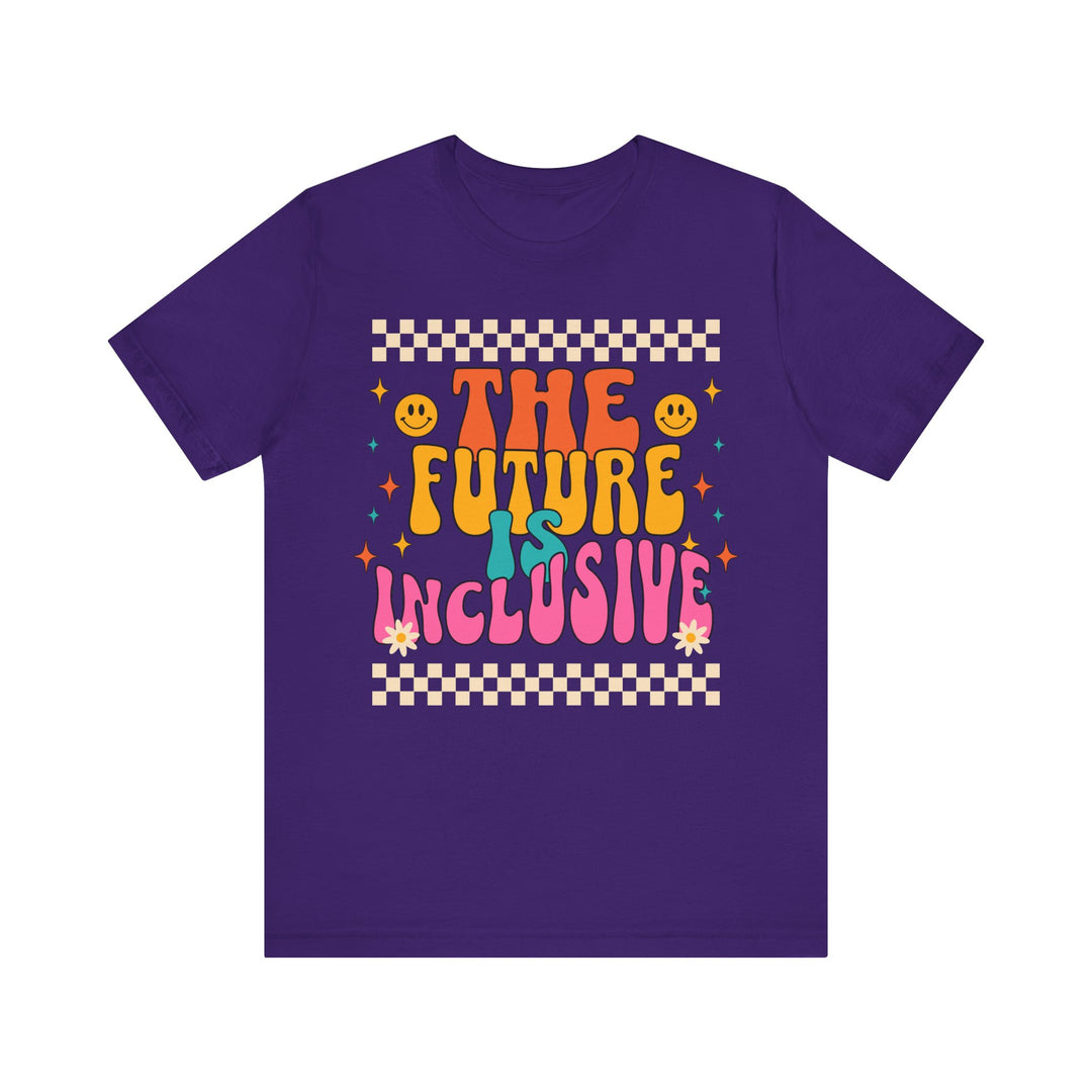 Adult Groovy The Future is Inclusive Tee