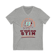 Dance to the Beat of Your Own Stim V-Neck Tee