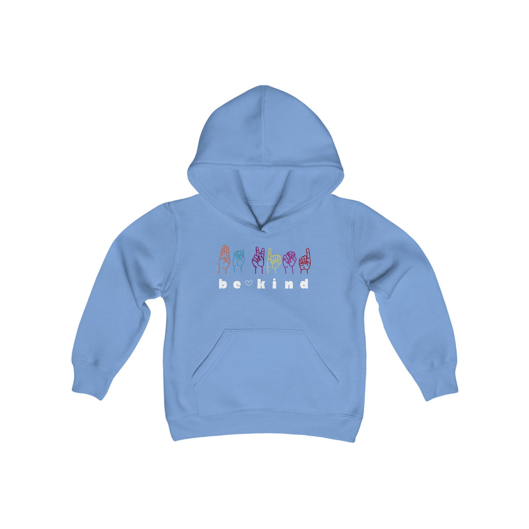 Kids Be Kind ASL Hoodie Sweatshirt