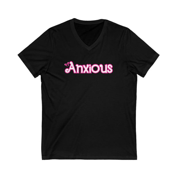 Anxious Doll V-Neck Tee