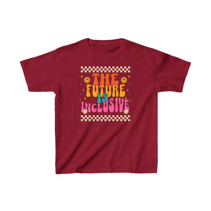 Kids Groovy The Future is Inclusive Tee