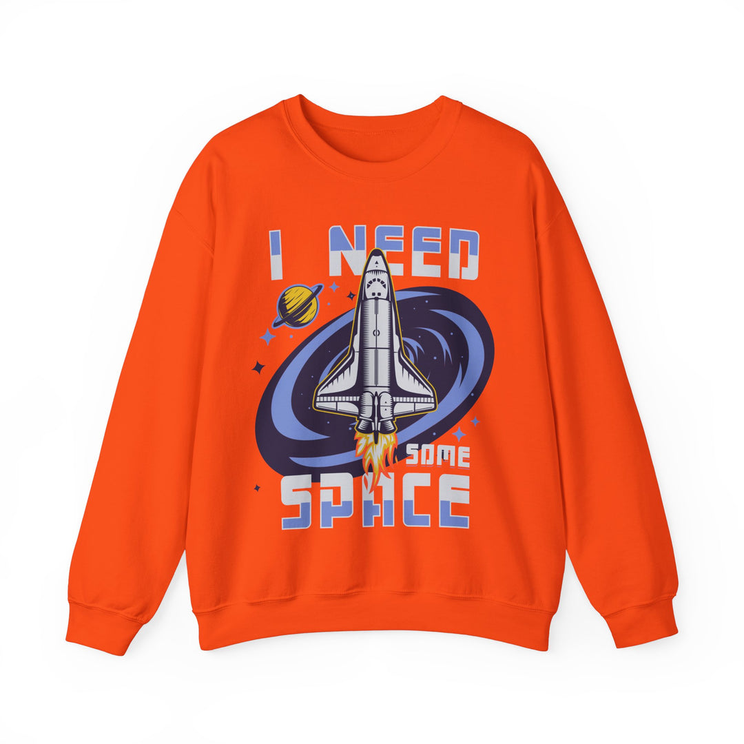 Adult I Need Some Space Rocket Sweatshirt