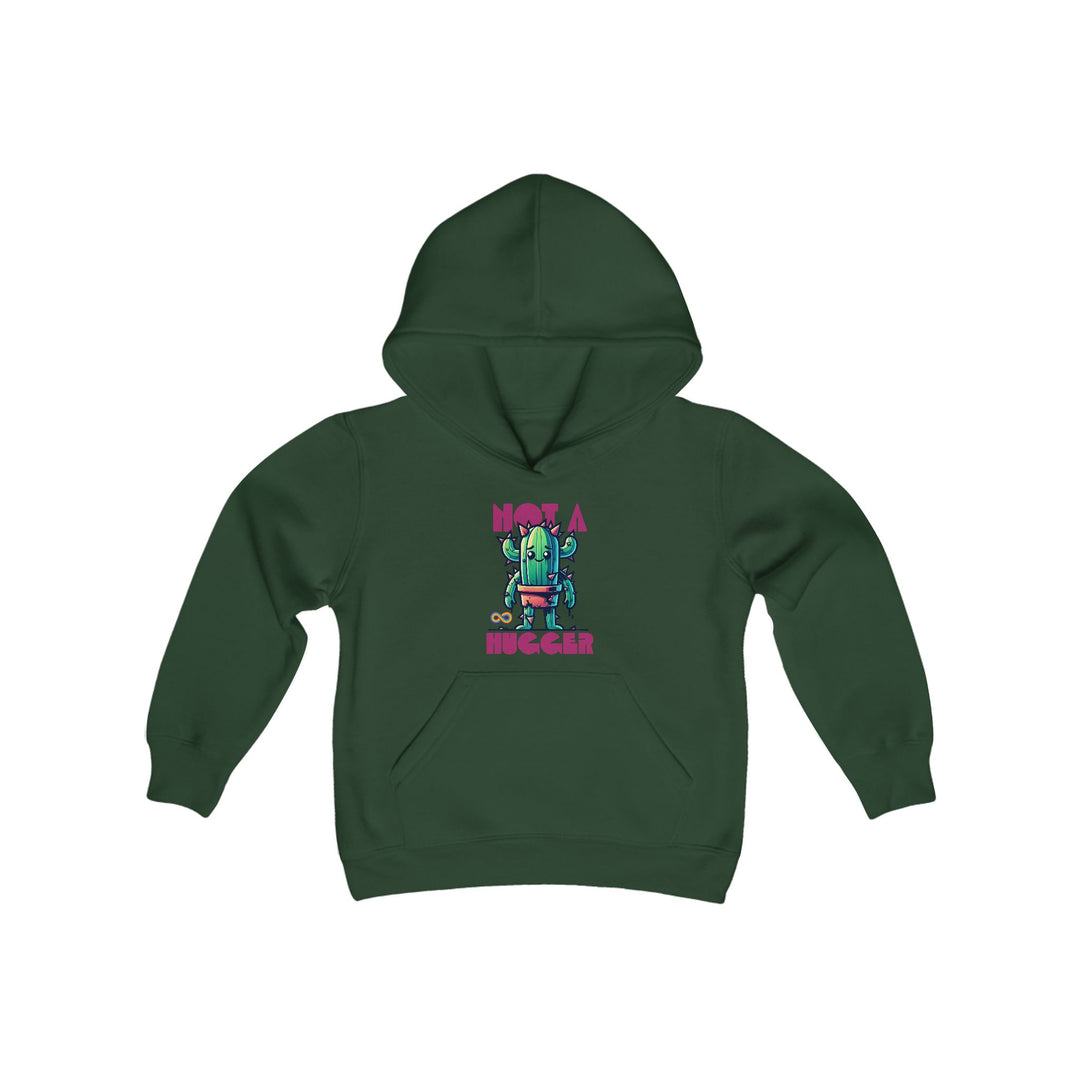 Kids Not a Hugger Cactus Hoodie Sweatshirt