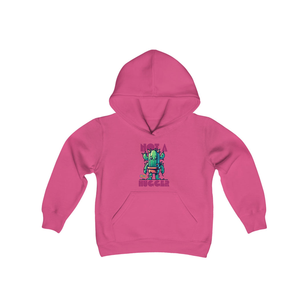 Kids Not a Hugger Cactus Hoodie Sweatshirt