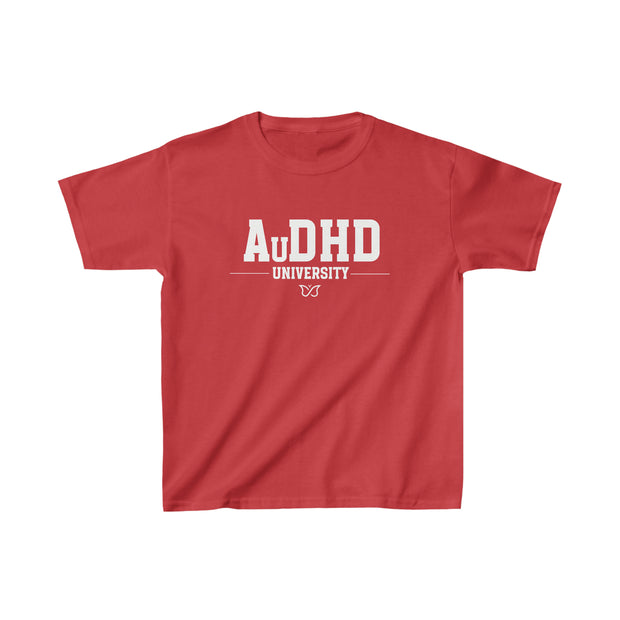 Kids AuDHD University Butterfly Symbol Tee