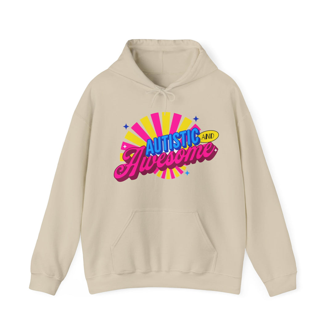 Adult Autistic and Awesome Hoodie