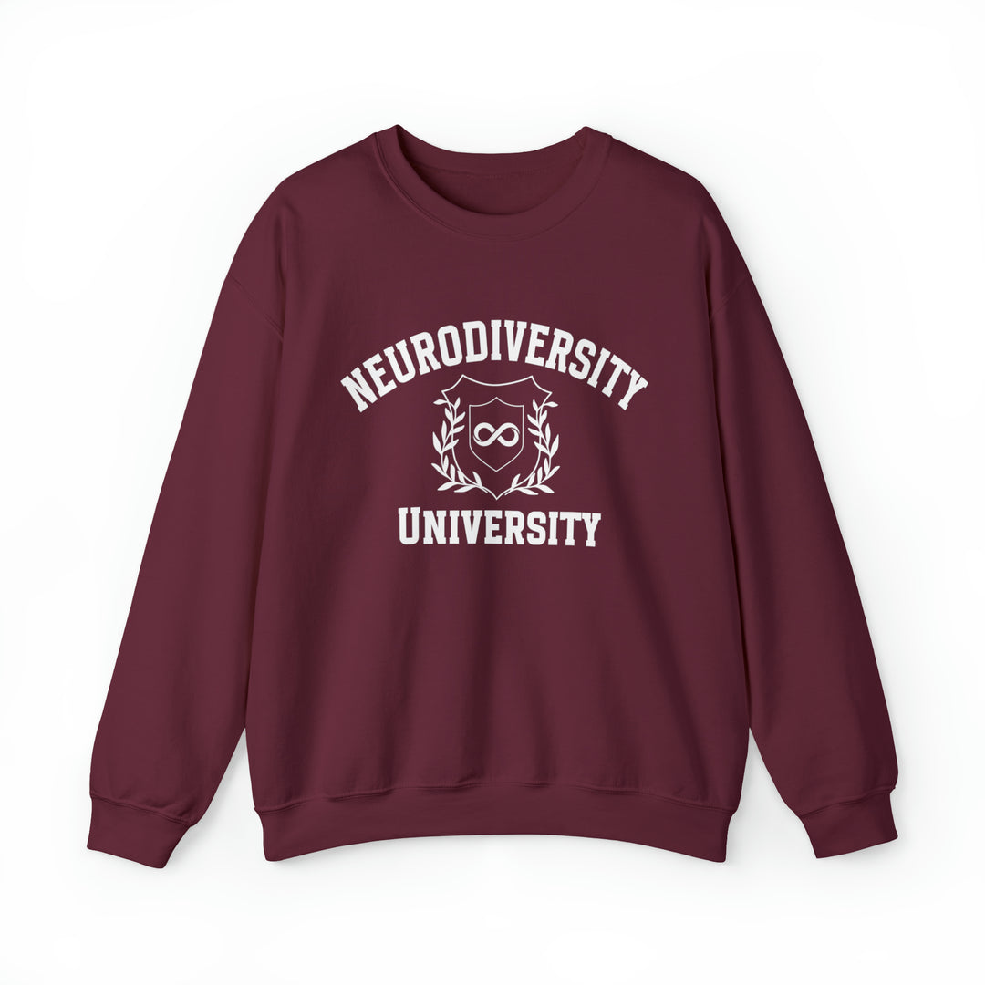 Adult Neurodiversity University Infinity Symbol Sweatshirt