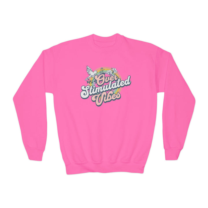 Kids Over Stimulated Vibes Sweatshirt