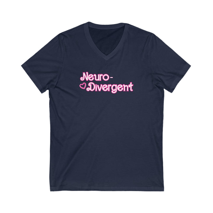 Neurodivergent Doll V-neck Tee