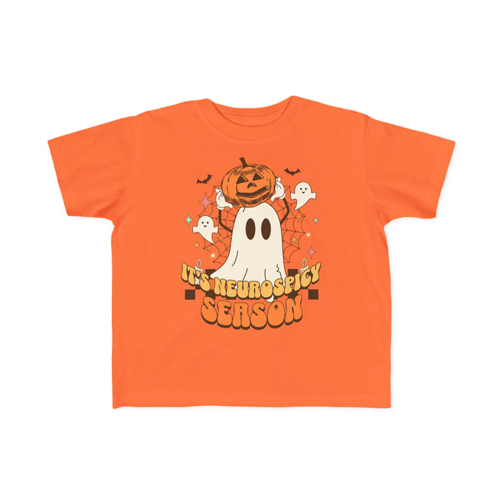 Toddler's  Its Neurospicy Season Ghost and Pumpkin Tee