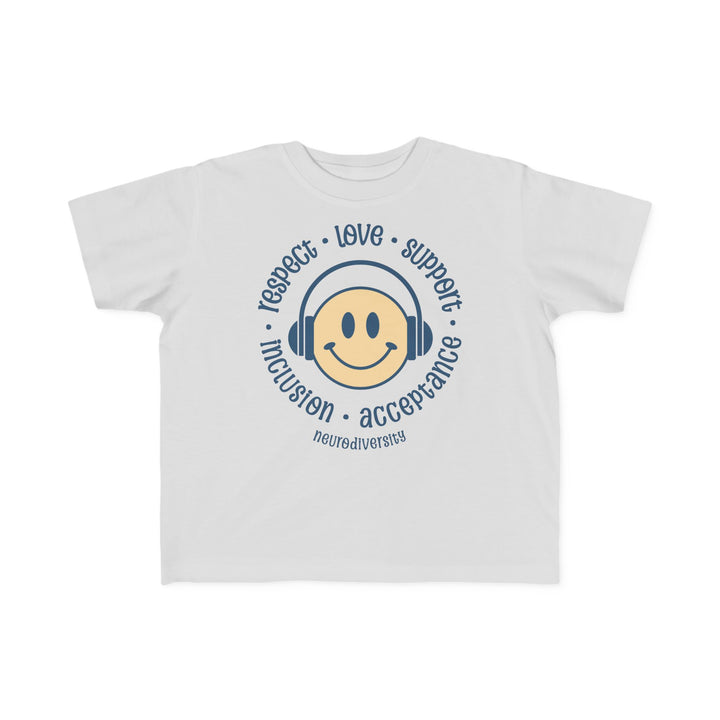 Toddler's  Respect Love Support Inclusion Acceptance Tee