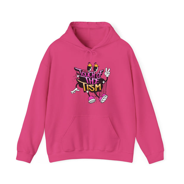 Adult Touch of the Tism Graffiti  Hoodie