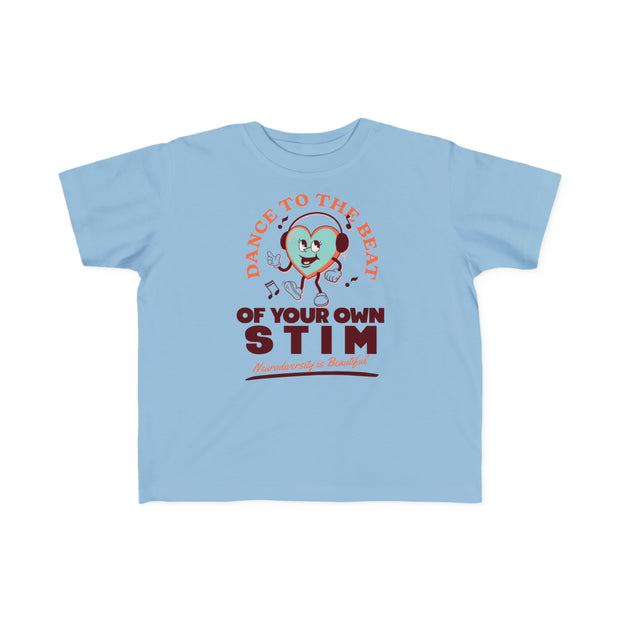 Toddler's Dance to the Beat of Your Own Stim Tee