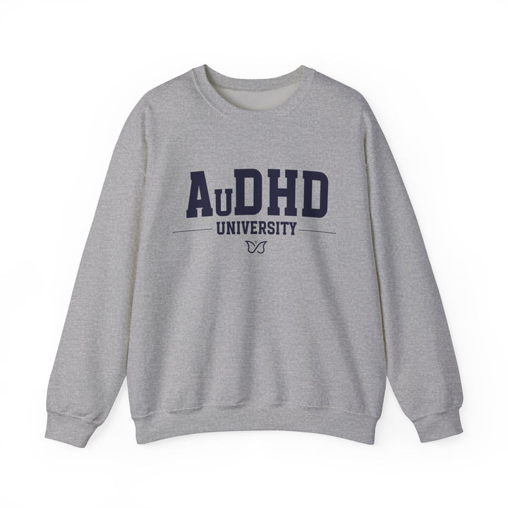 Adult AuDHD University Butterfly Symbol Sweatshirt