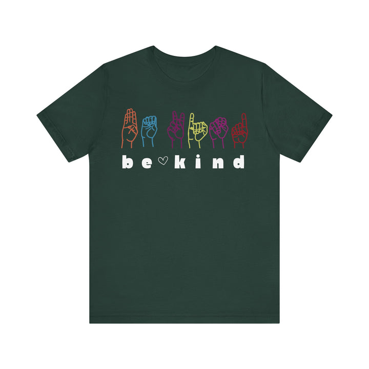 Adult Be Kind ASL Tee